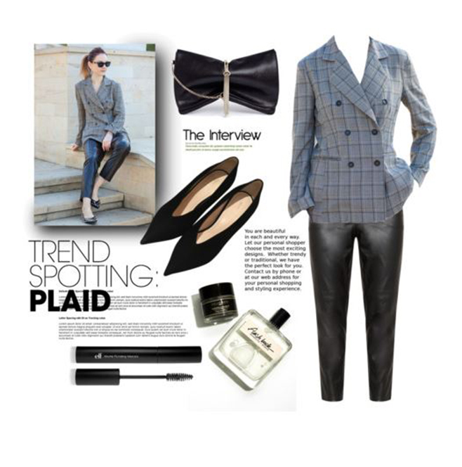 клетчатый жакет 5 658