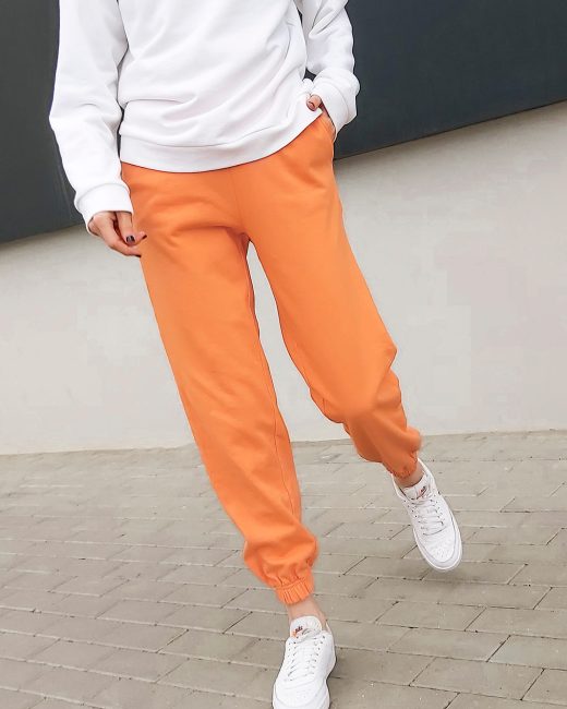 Cotton track-pants