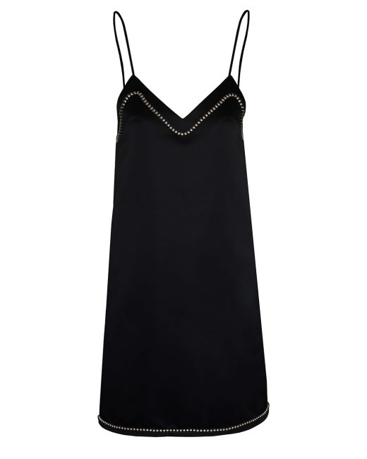 Amina hand embellished mini dress