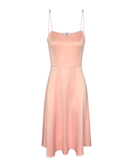 Josselin satin midi dress