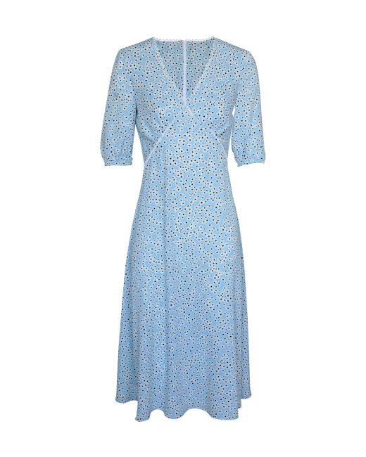 Carla floral print midi dress