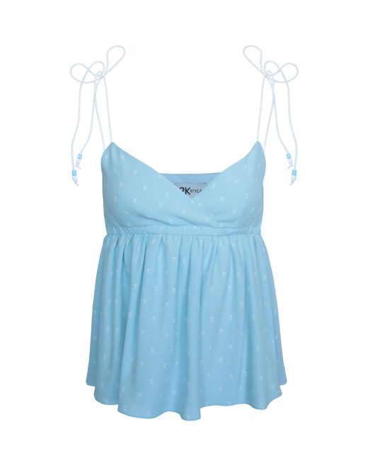 Cio spaghetti straps viscose top