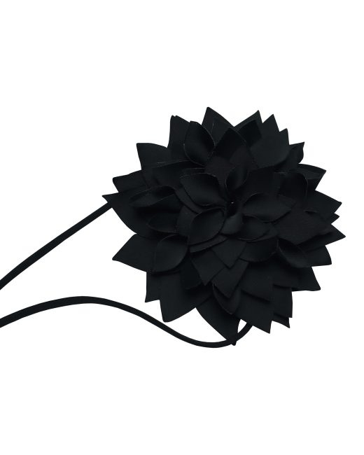 Astra Floral Satin Handcrafted Choker