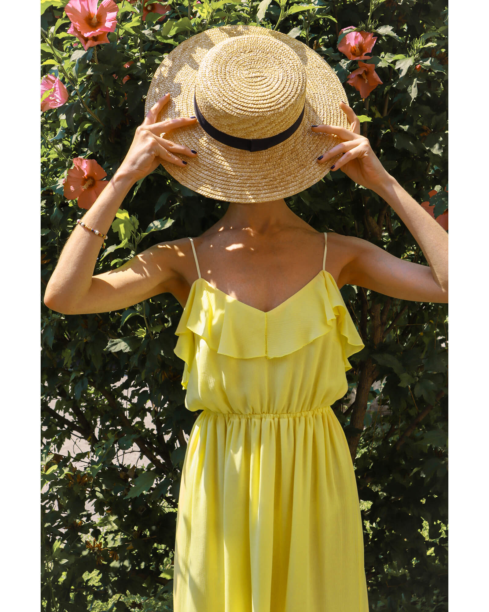 Amalia Ruffle Viscose Midi Dress - Image 2